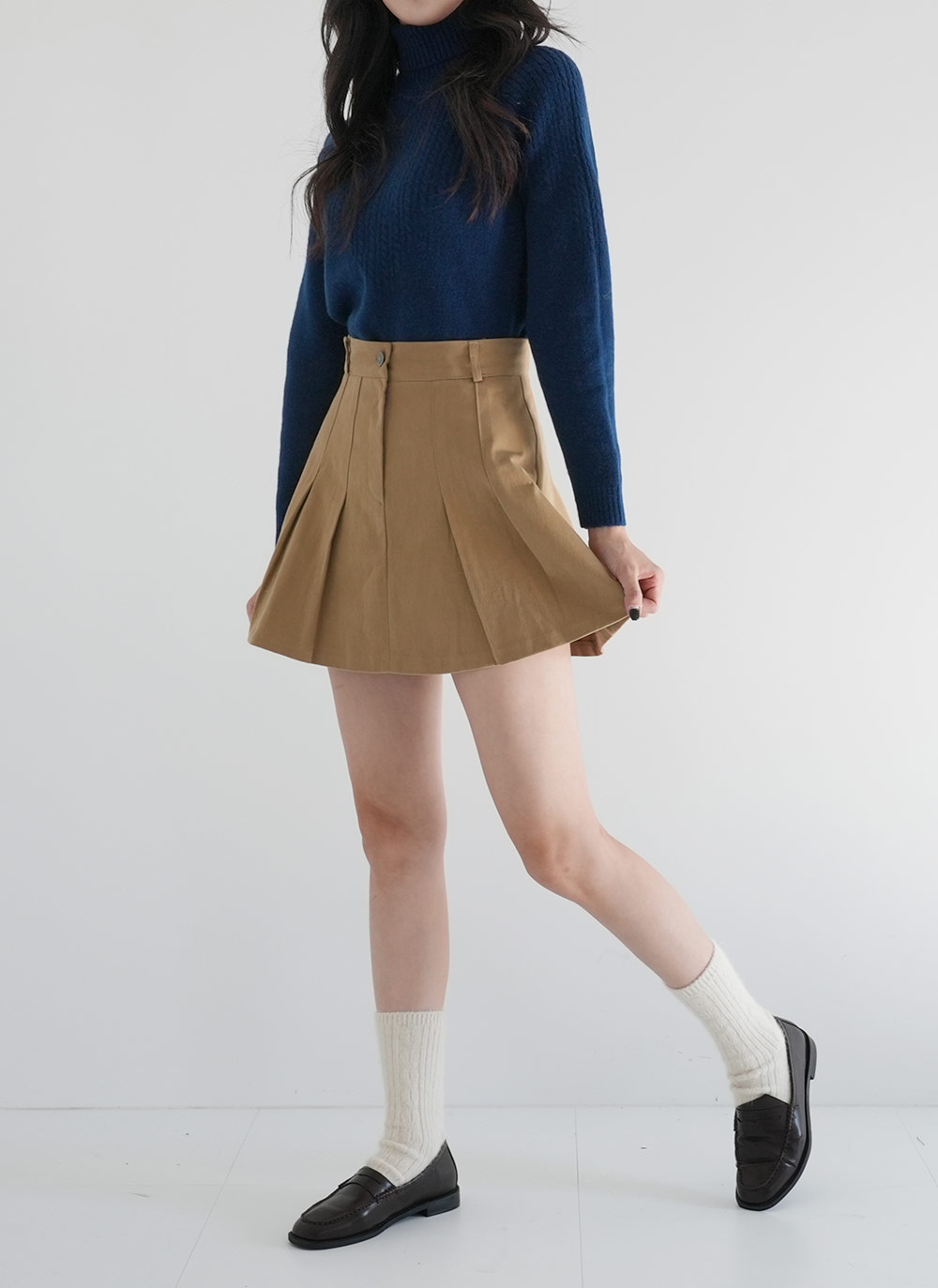 ケーブルタートルネックニット | 詳細画像5