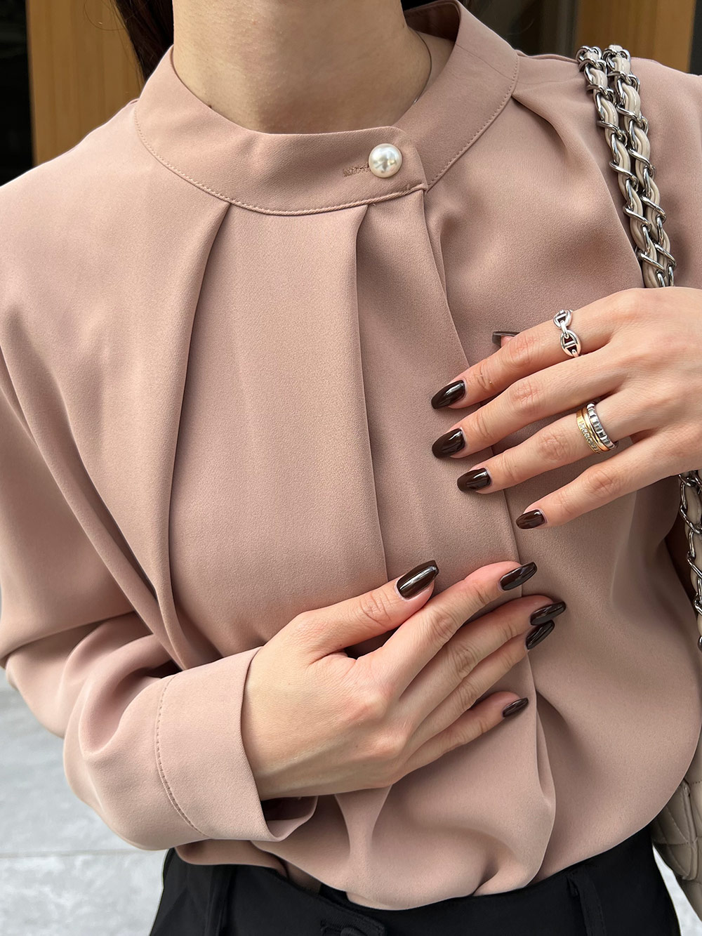 フェイクパールブラウス | 詳細画像12