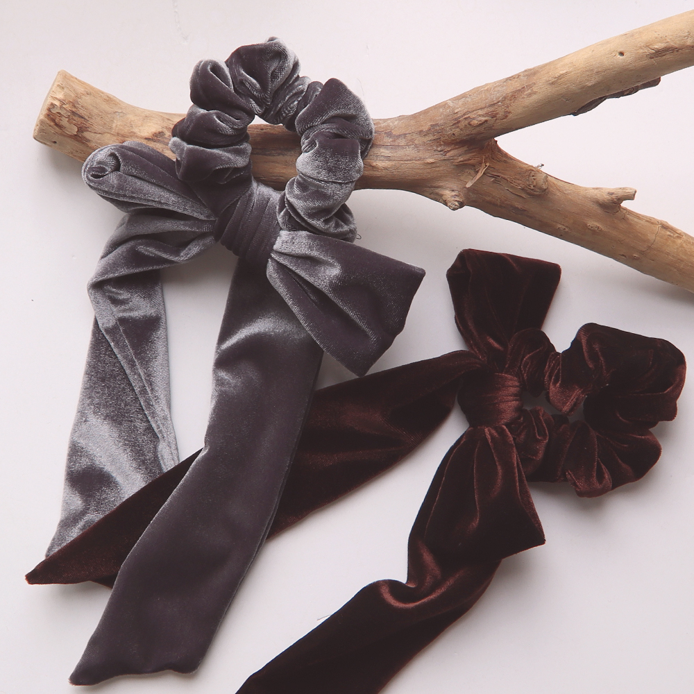 ベロアリボンシュシュ | レディースファッション通販 - DHOLIC