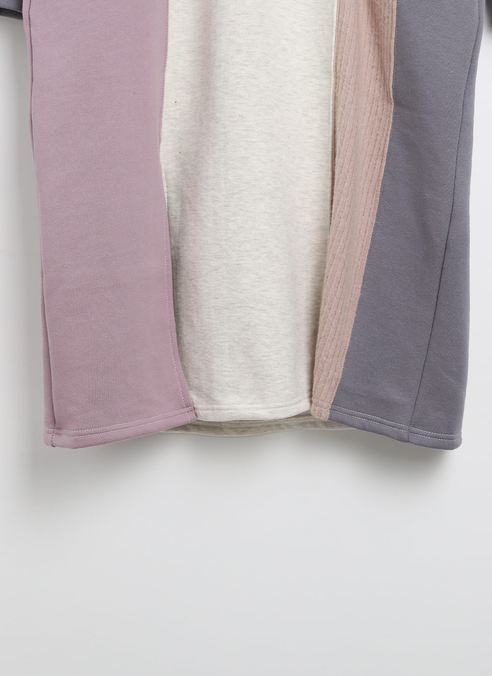 裏起毛配色スリットワンピース | DHOLIC | 詳細画像18