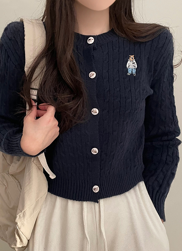 特別セール⭐︎新品アビステ　フードカーディガン　ウール混パープル×グレー 特別セール⭐︎新品アビステ フードカーディガン ウール混