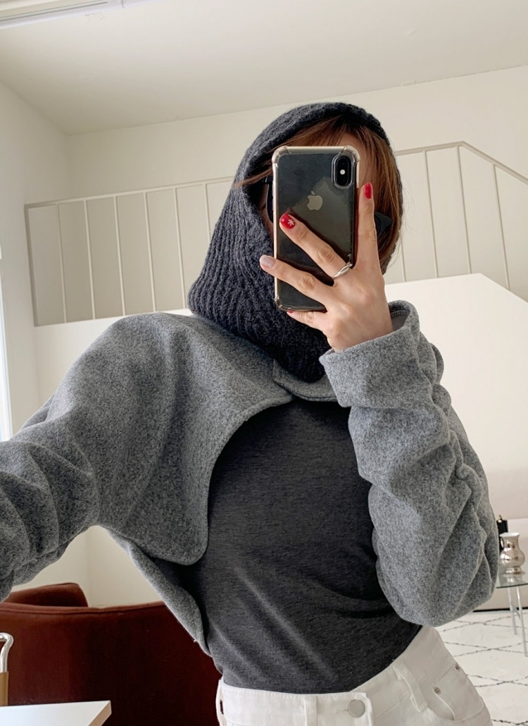 ウール混ニットバラクラバ | 詳細画像5