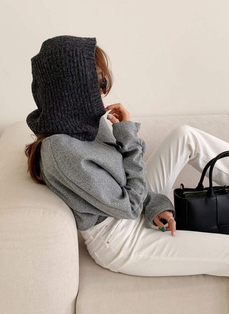 ウール混ニットバラクラバ | 詳細画像9