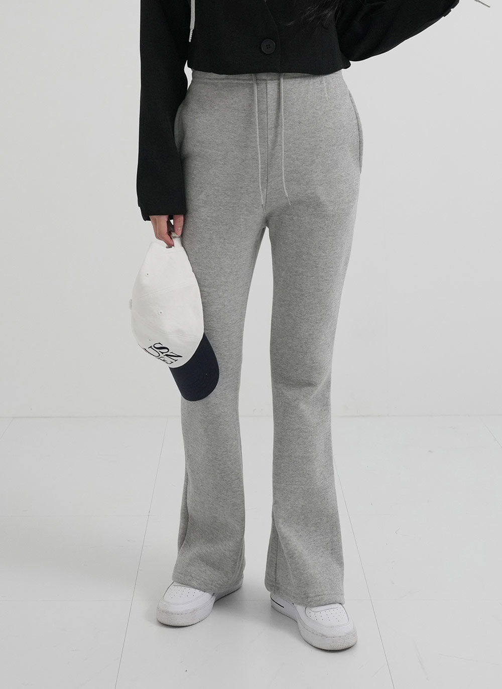 セール】レディース 裏起毛リブフレアパンツ（その他パンツ