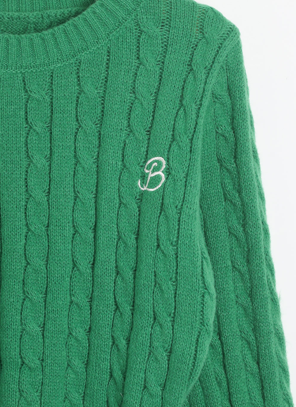 ウール混B刺繍ケーブルクロップドニット | DHOLIC | 詳細画像26