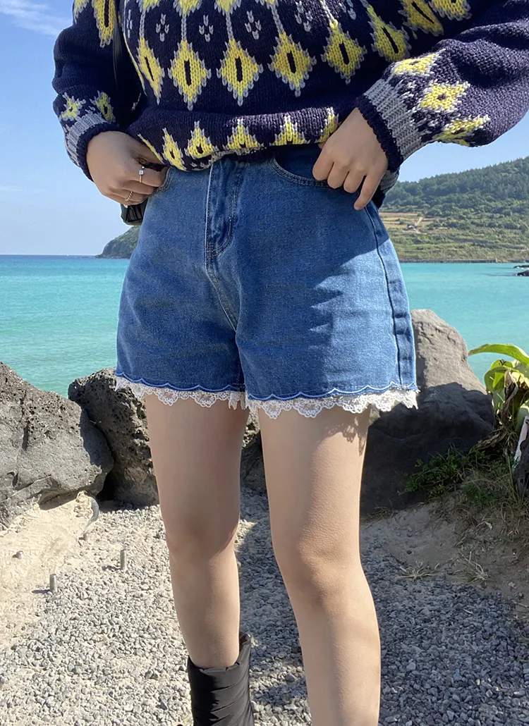 コットンレースショートパンツ/MAJESTIC LEGON(マジェスティックレゴン)｜マジェスティックレゴン公式通販サイト｜MAJESTIC  LEGON｜CITYHILL ショートパンツ　レース