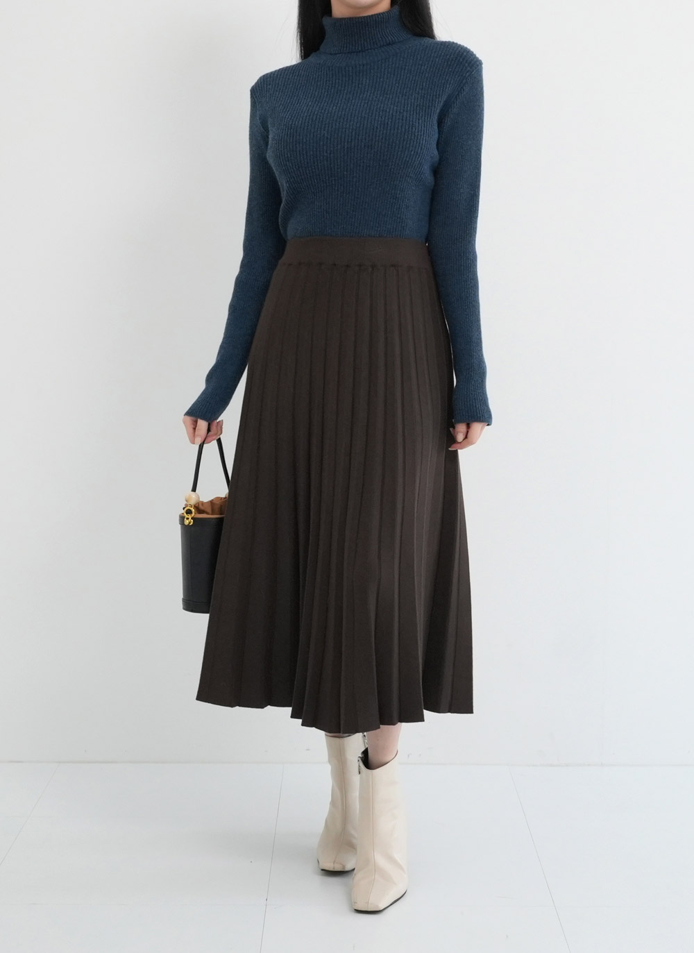 ニットプリーツスカート | DHOLIC | 詳細画像9