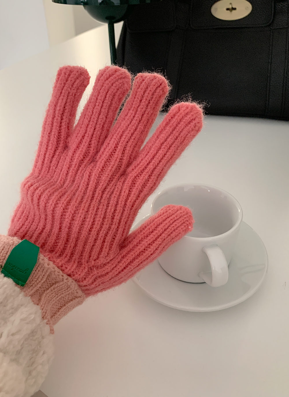 スマホ対応*配色ロング手袋 | レディースファッション通販 - DHOLIC