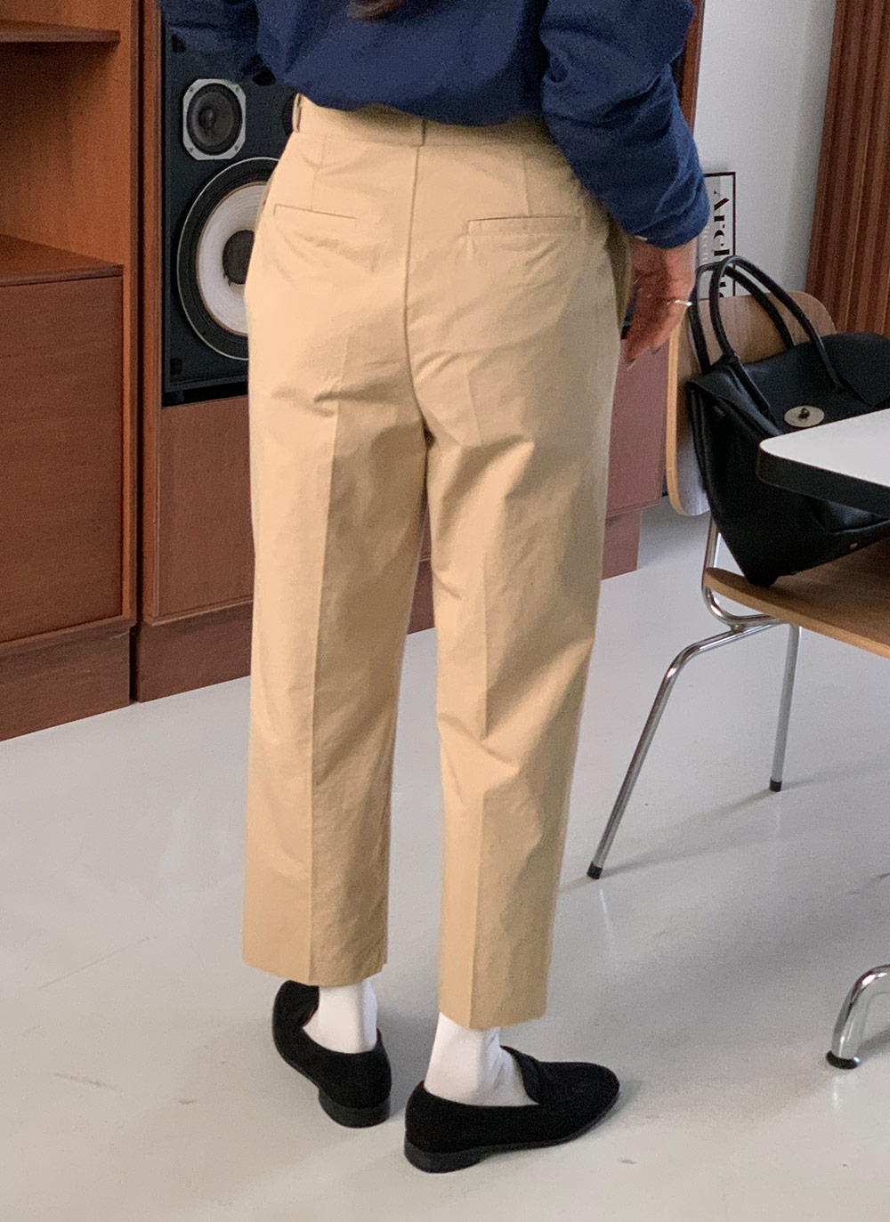 タッククロップドストレートスラックス | DHOLIC | 詳細画像7
