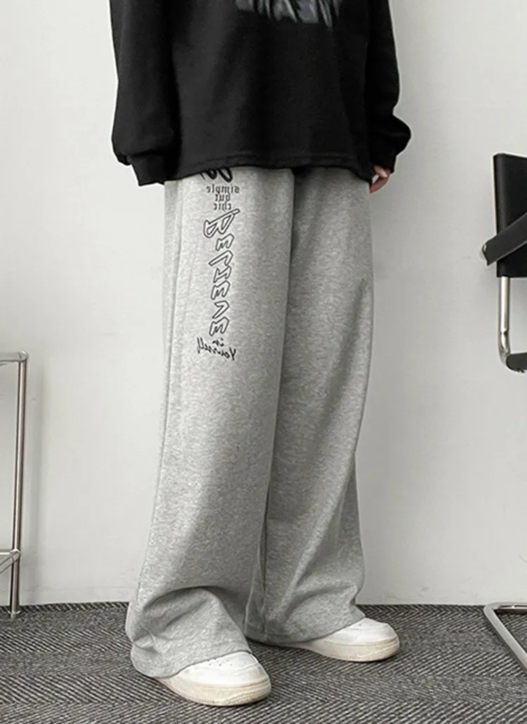 サイドレタリングスウェットパンツ | レディースファッション通販 - DHOLIC