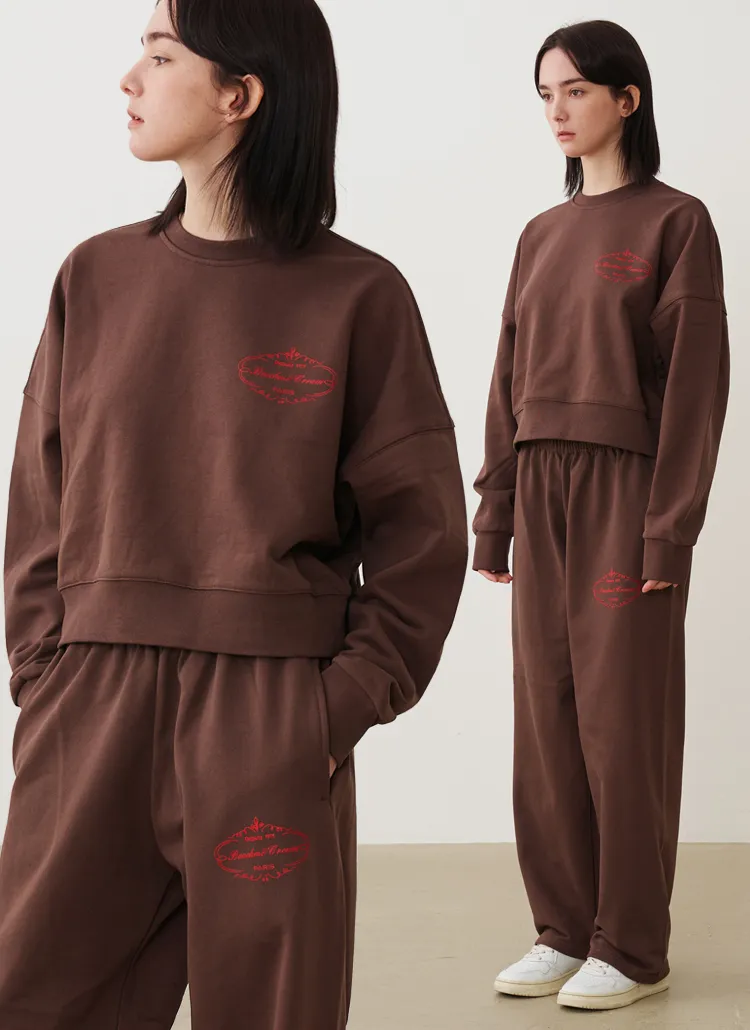 Depuis 1975スウェット&パンツSET(BROWN) | BEACHESANDCREAM | 詳細画像1