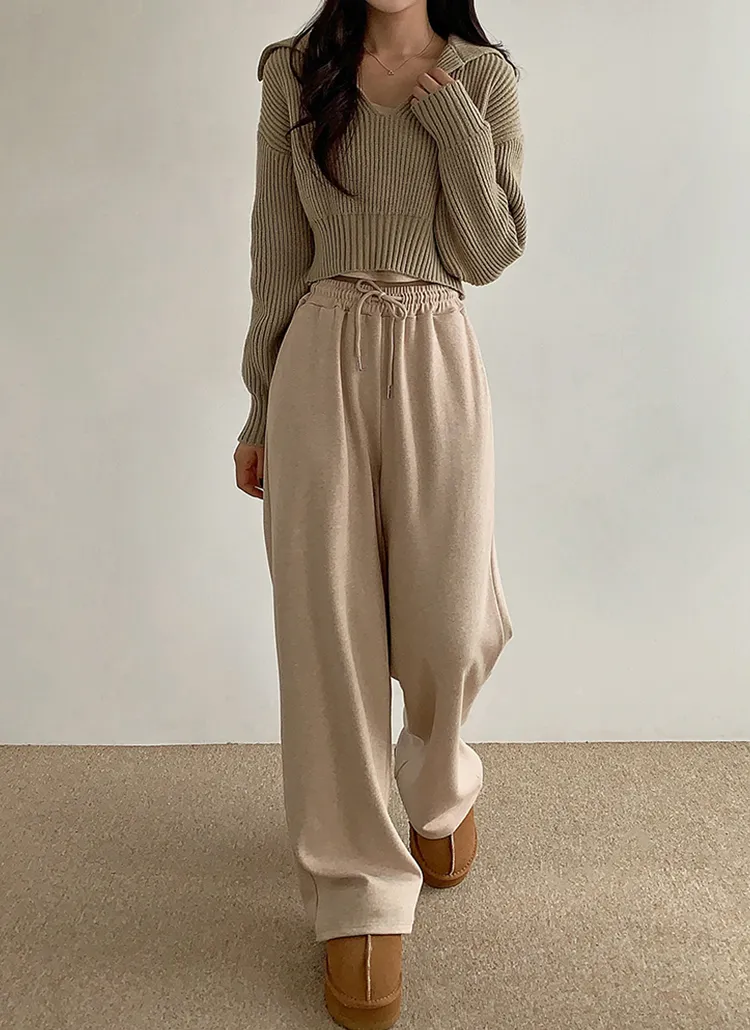 セーラーニット&ノースリ&ワイドパンツSET | DAILYMORE | 詳細画像1