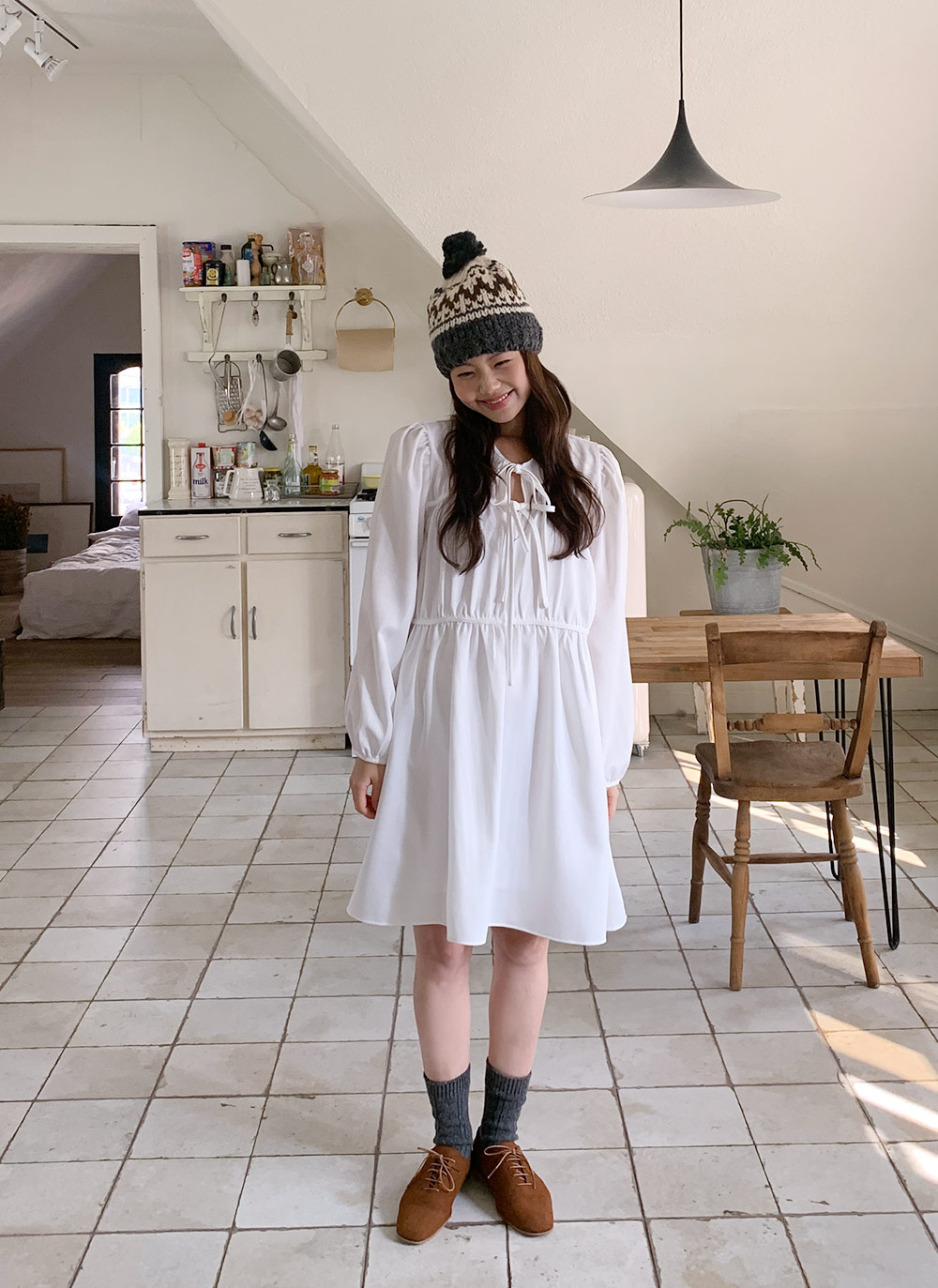 リボンティアードミニワンピース | レディースファッション通販 - DHOLIC 