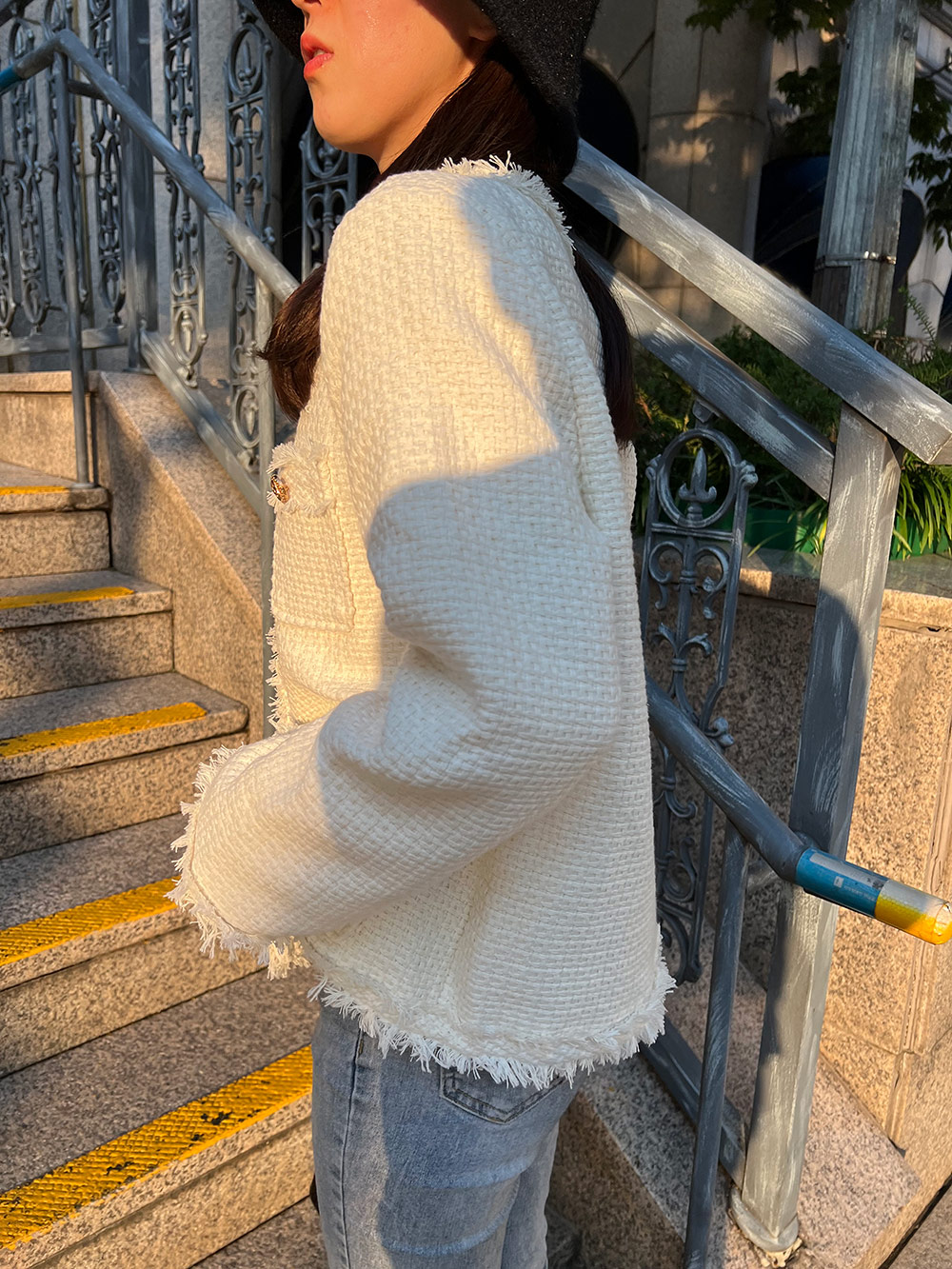 フリンジツイードジャケット | 詳細画像12