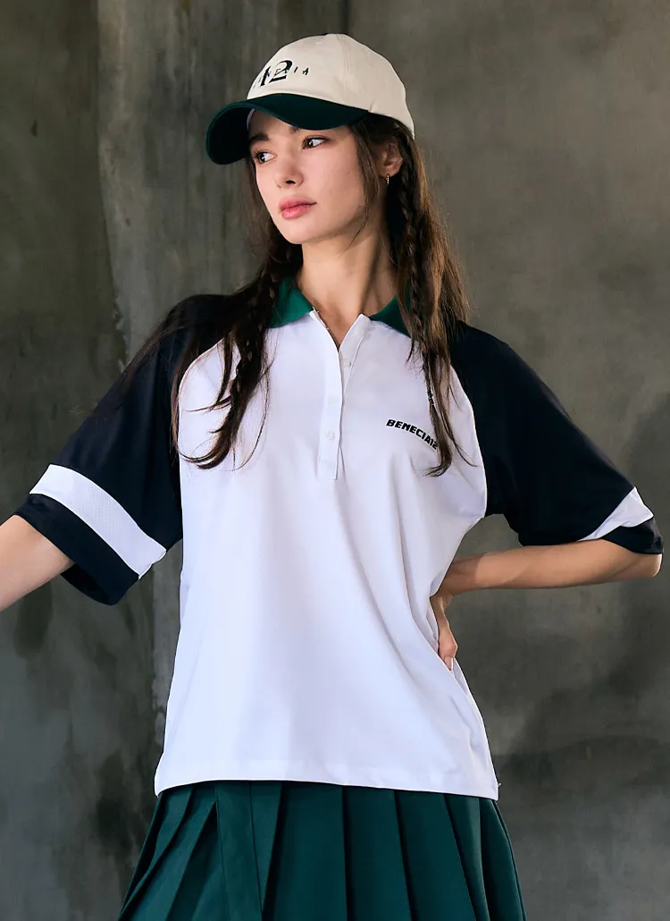 ラグラン配色カラーTシャツ(ブラック) | benecia12 | 詳細画像1