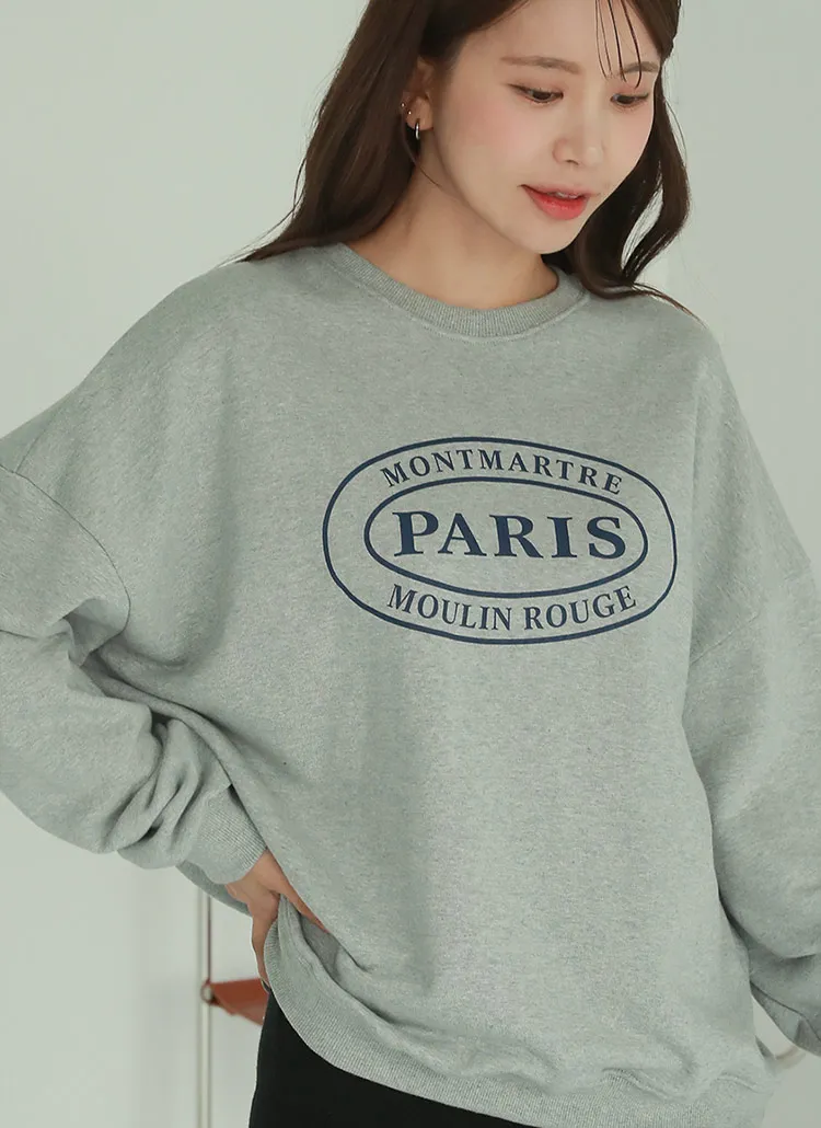 PARISコットンスウェット | DHOLIC | 詳細画像1