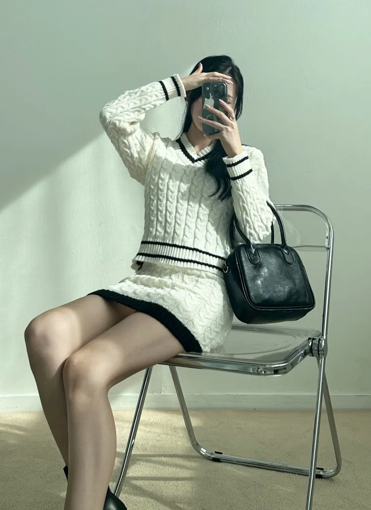 clear｜ニットプリーツミニスカート | Rakuten Fashion(楽天