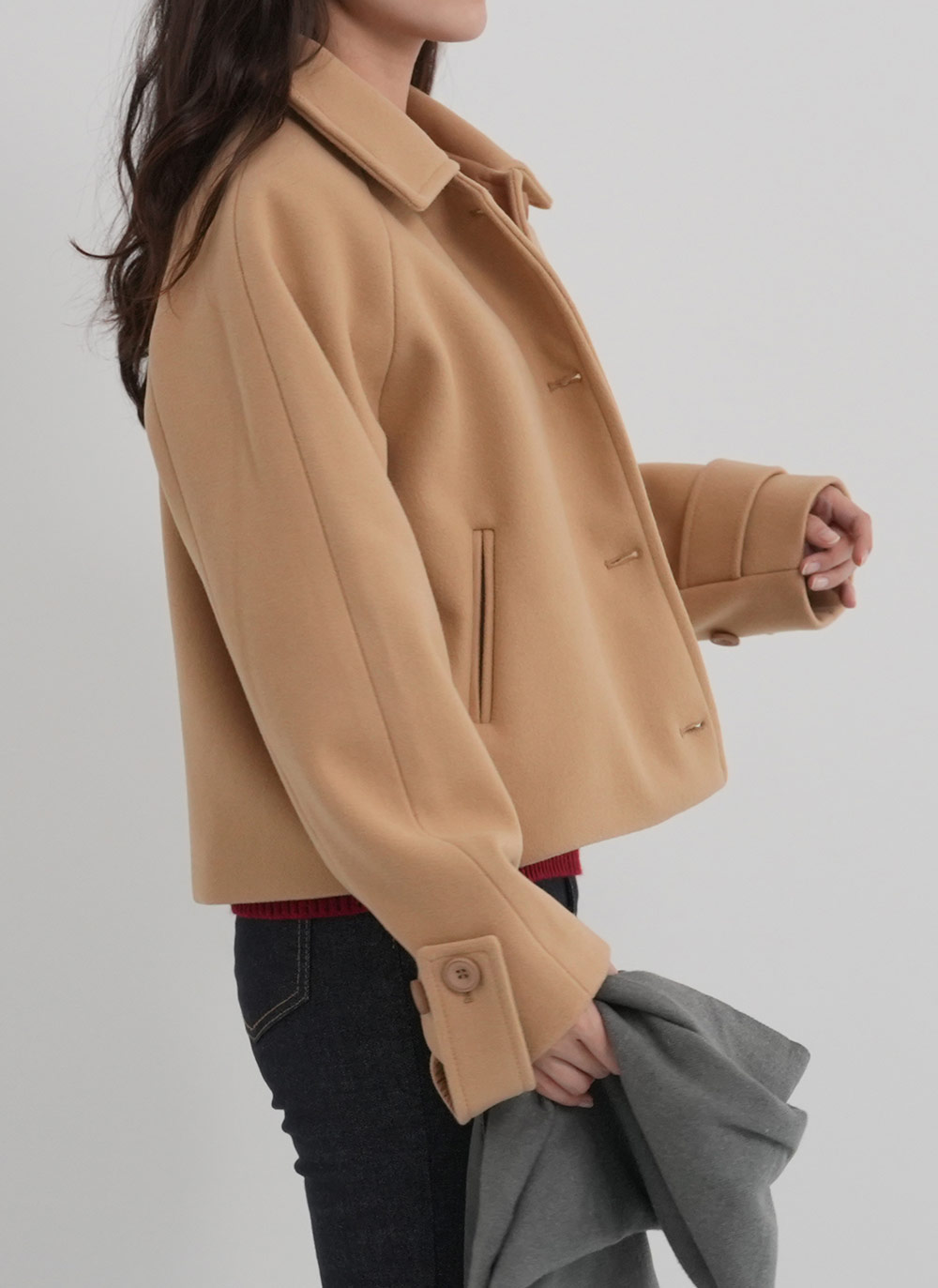 ラグランショートジャケット | DHOLIC | 詳細画像6