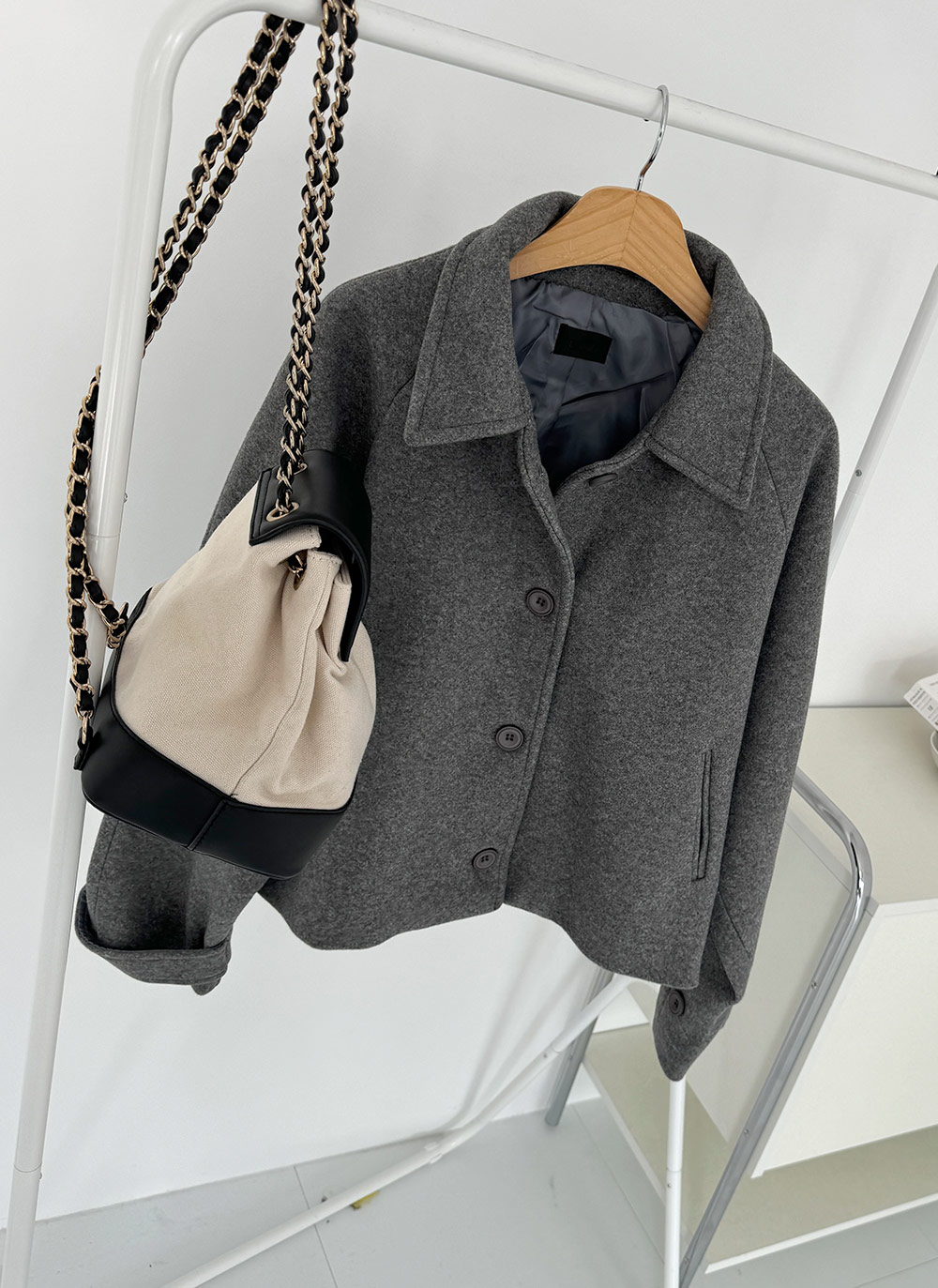 ラグランショートジャケット | DHOLIC | 詳細画像2