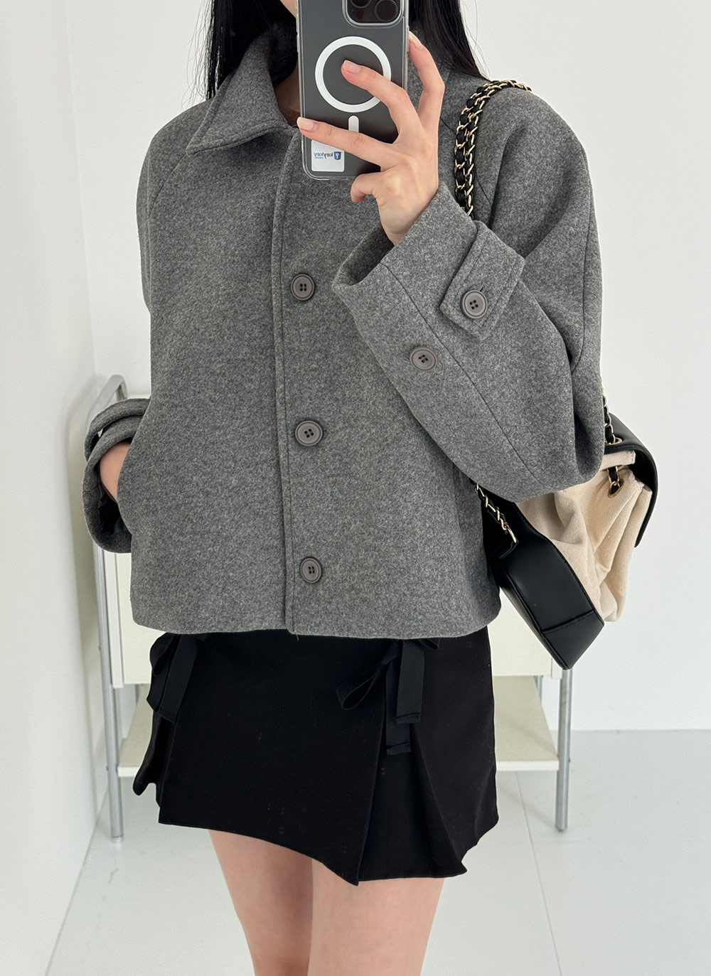 ラグランショートジャケット | DHOLIC | 詳細画像11