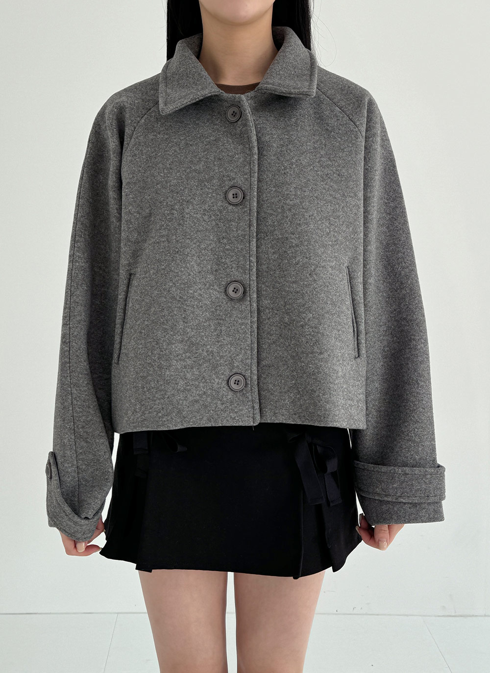 ラグランショートジャケット | DHOLIC | 詳細画像13