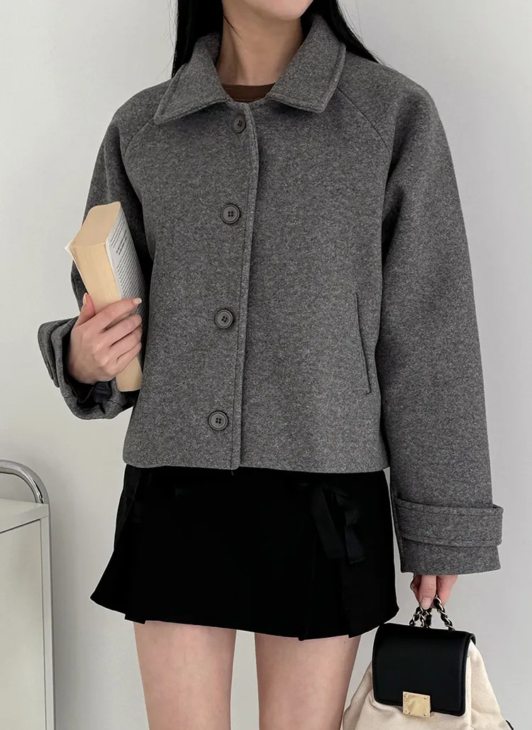 ラグランショートジャケット | DHOLIC | 詳細画像1