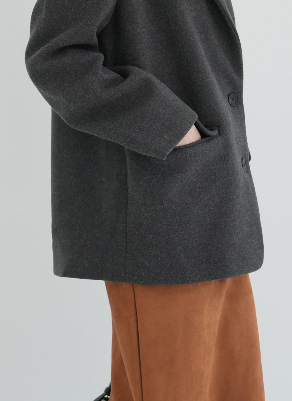 ルーズテーラードミドルジャケット | DHOLIC | 詳細画像8