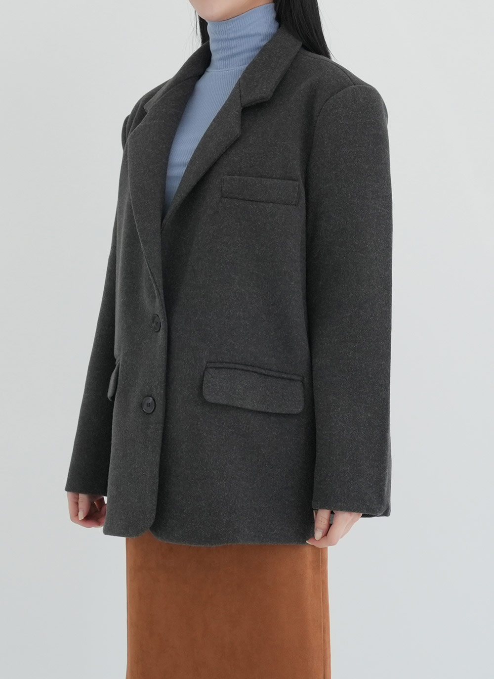 ルーズテーラードミドルジャケット | DHOLIC | 詳細画像13