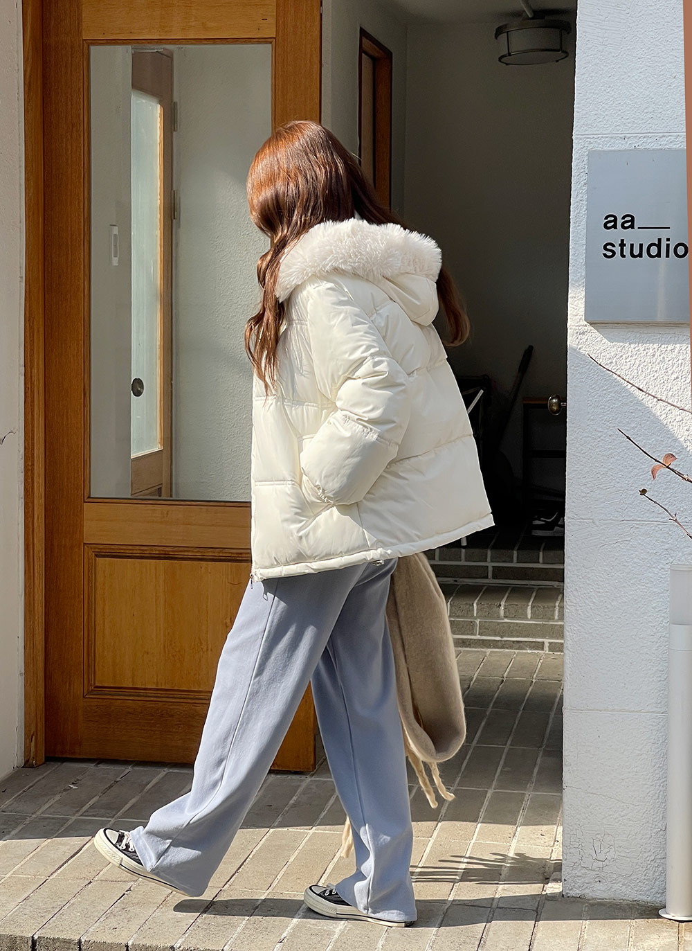 イージースウェットストレートパンツ | DHOLIC | 詳細画像12