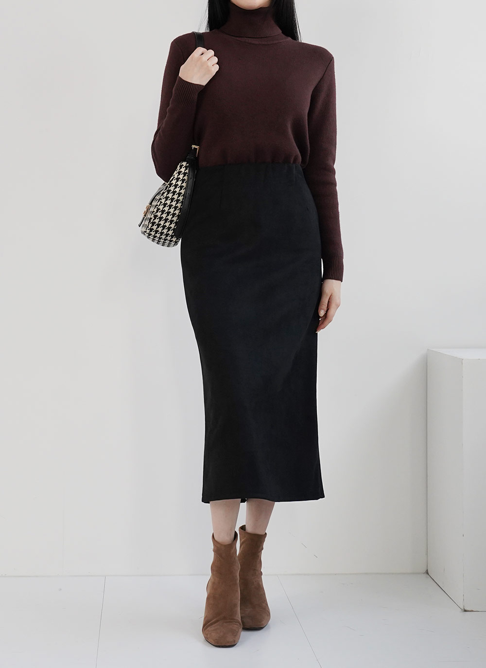 タートルネックリブヘムニット | DHOLIC | 詳細画像5