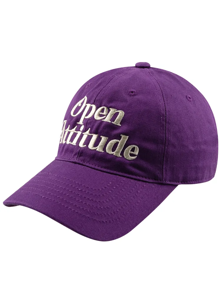 ATTITUDE LETTERINGキャップ(PURPLE) | 詳細画像1