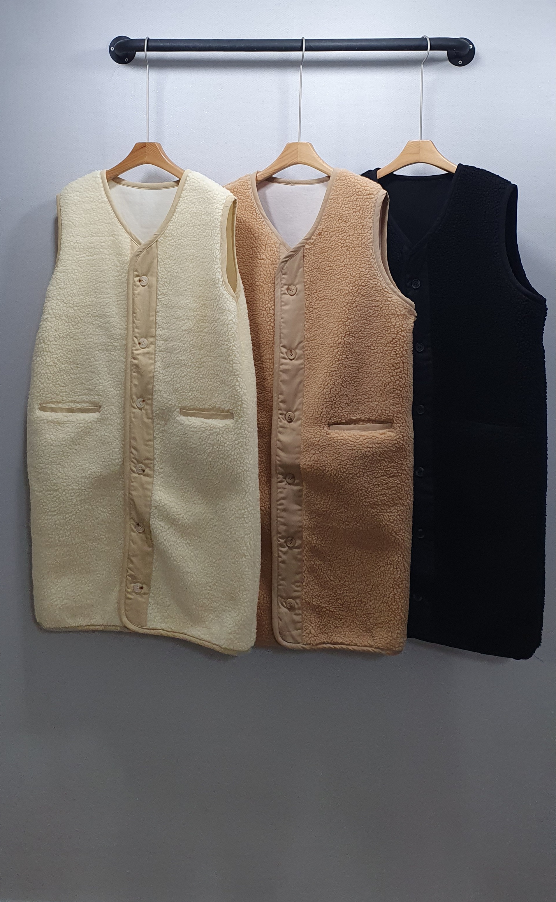 ボアロングベスト | レディースファッション通販 - DHOLIC