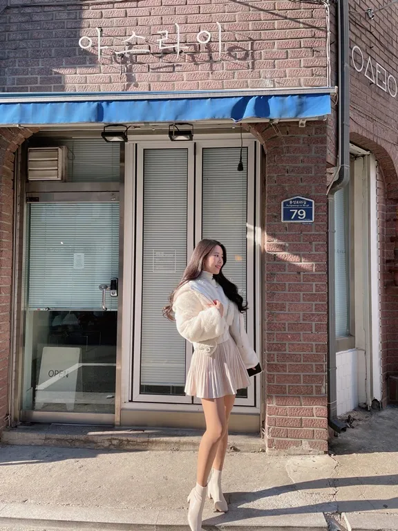 パンツ裏地ソフトプリーツミニスカート | mirangmirang | 詳細画像35