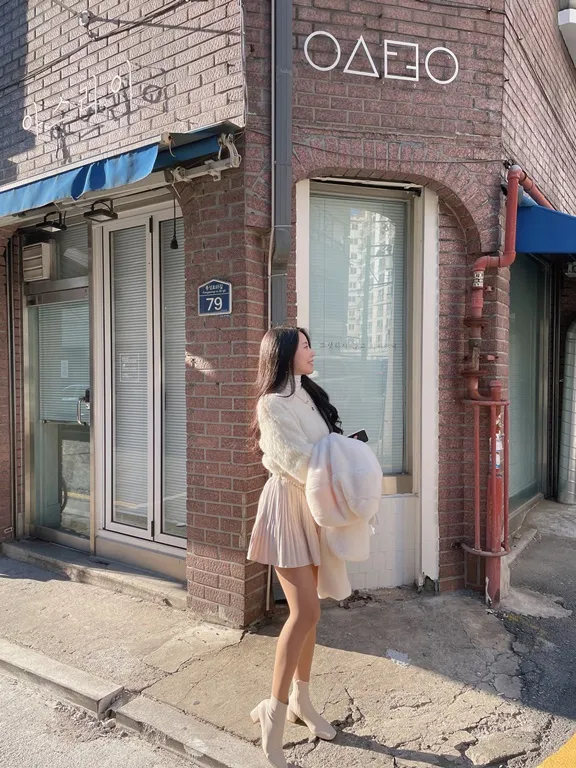 パンツ裏地ソフトプリーツミニスカート | mirangmirang | 詳細画像38