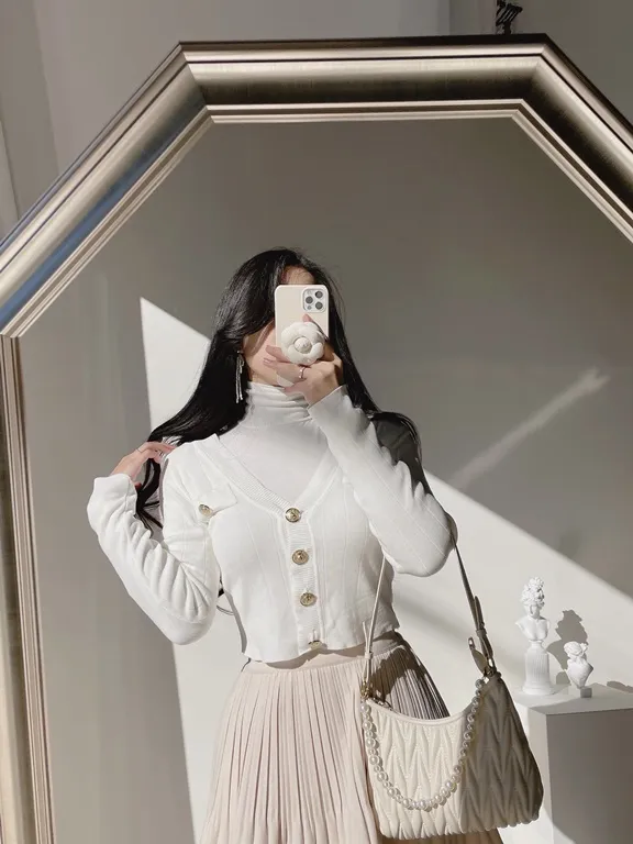 パンツ裏地ソフトプリーツミニスカート | mirangmirang | 詳細画像47