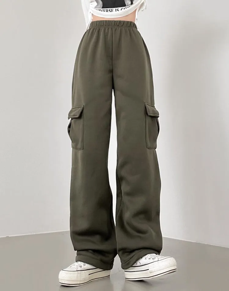 2TYPE裏起毛スウェットカーゴパンツ | loonough | 詳細画像1