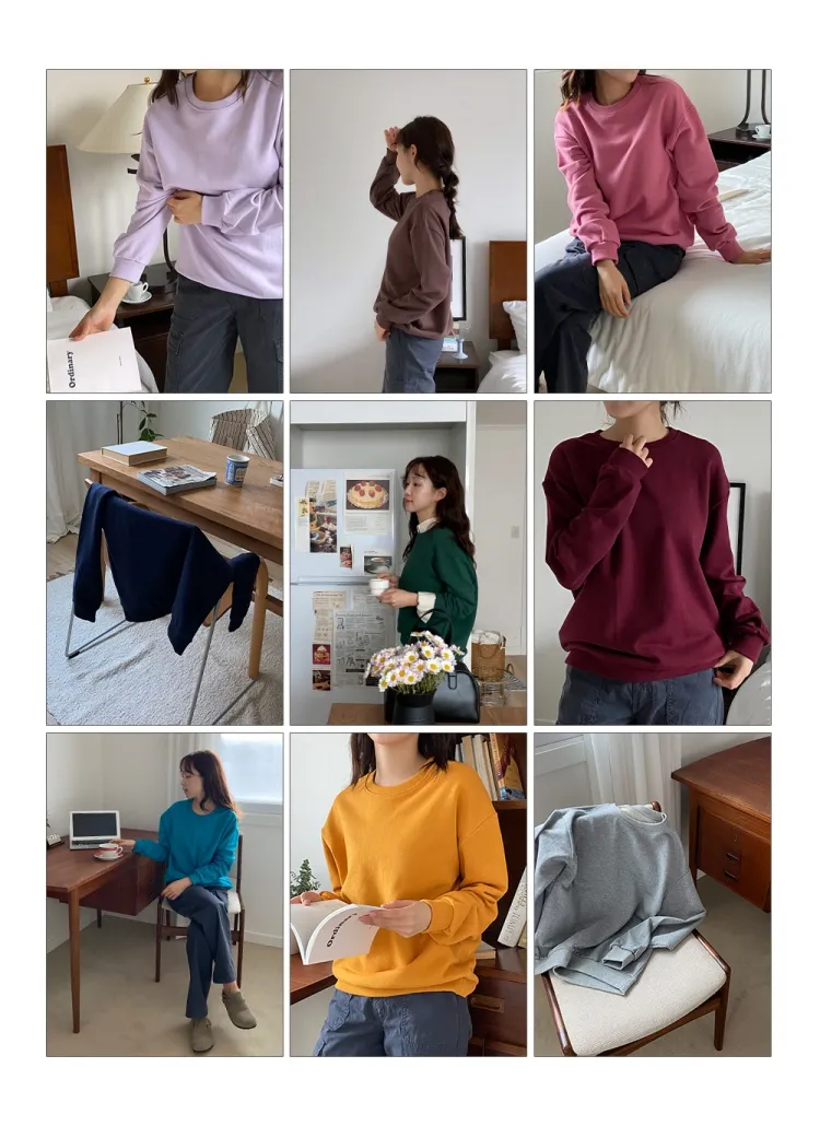 ドロップショルダースウェット | DHOLIC | 詳細画像1