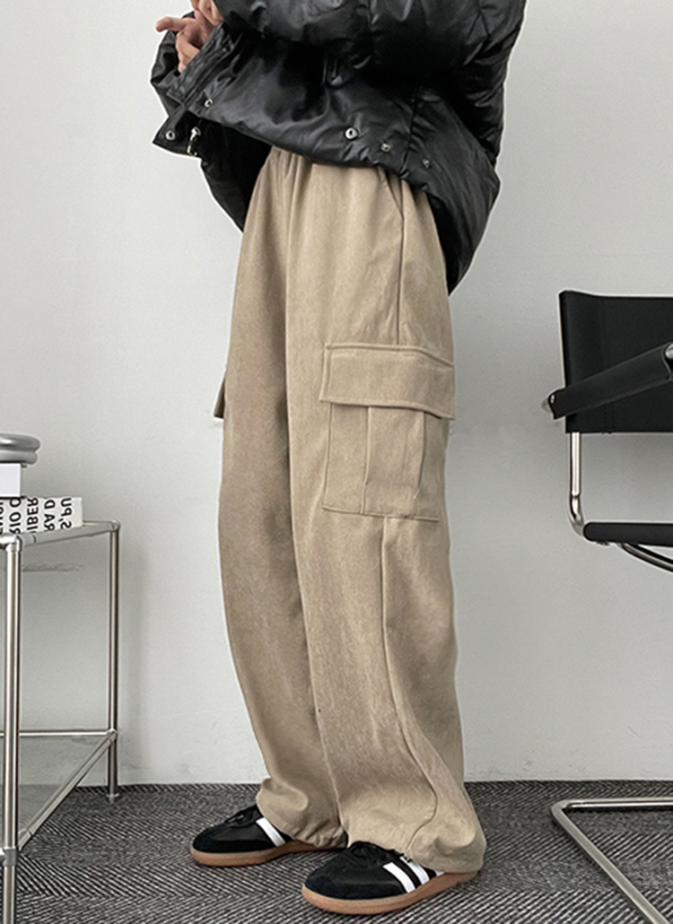 2TYPEコードヘムコーデュロイカーゴパンツ | レディースファッション