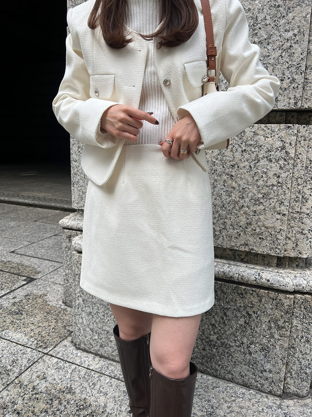 シンプルジャケット&ミニスカートSET | 詳細画像16