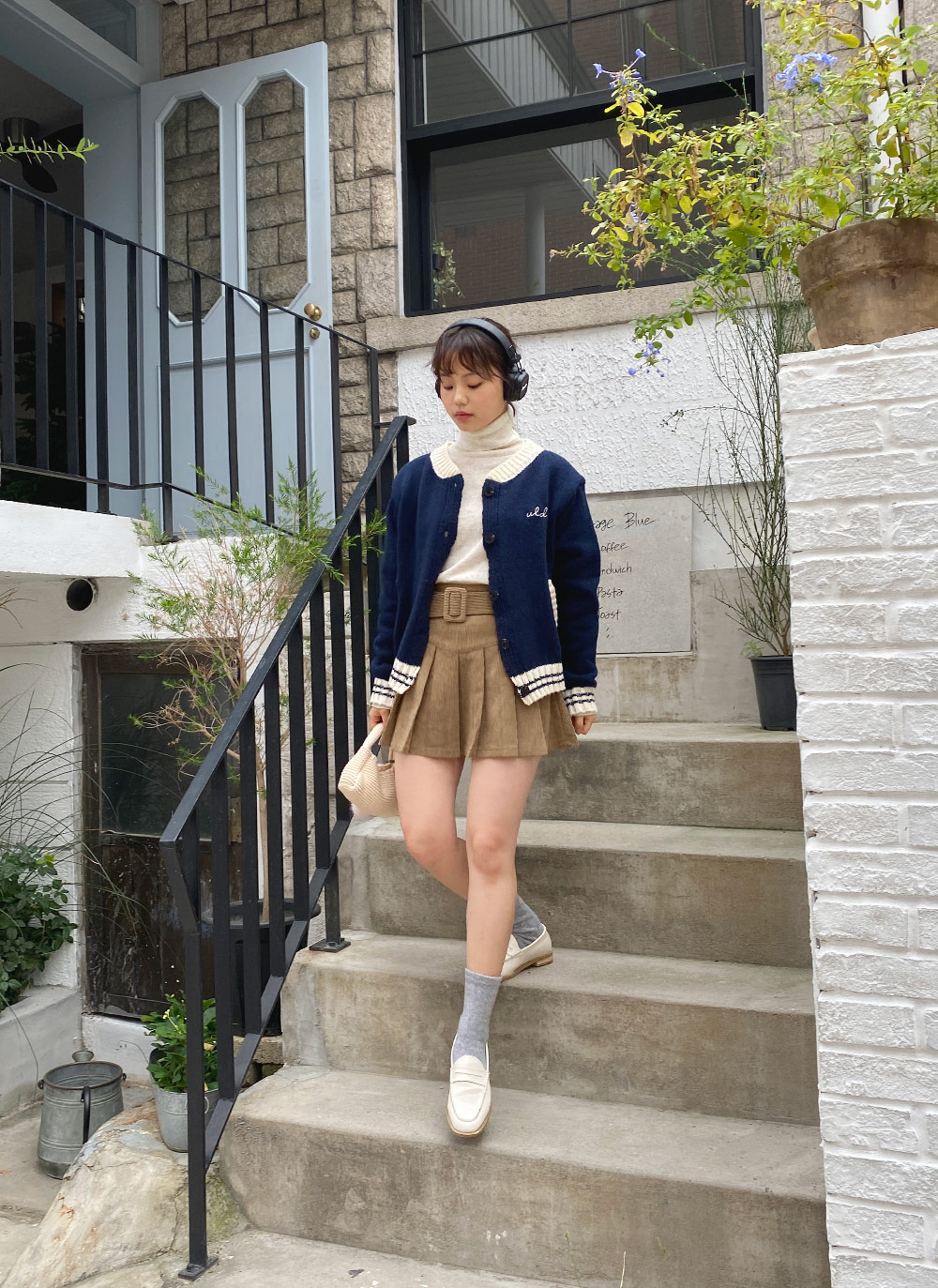 カシミヤ混タートルネックニット | 詳細画像15