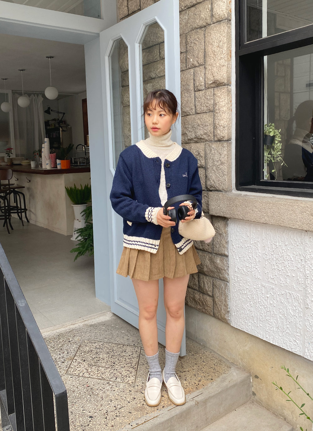 カシミヤ混タートルネックニット | 詳細画像17