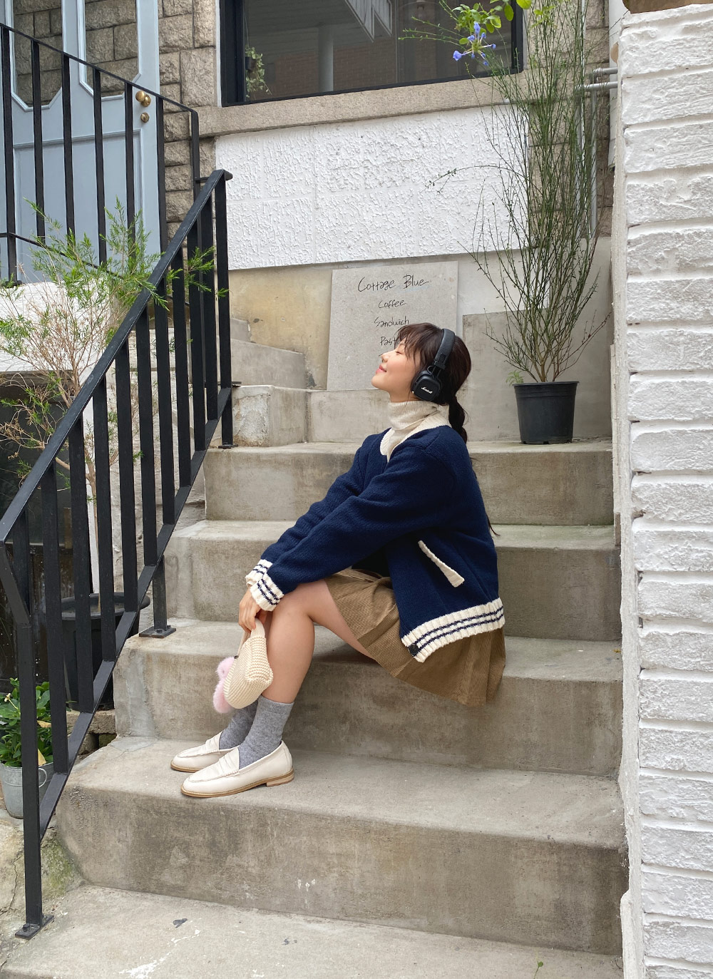 カシミヤ混タートルネックニット | 詳細画像19