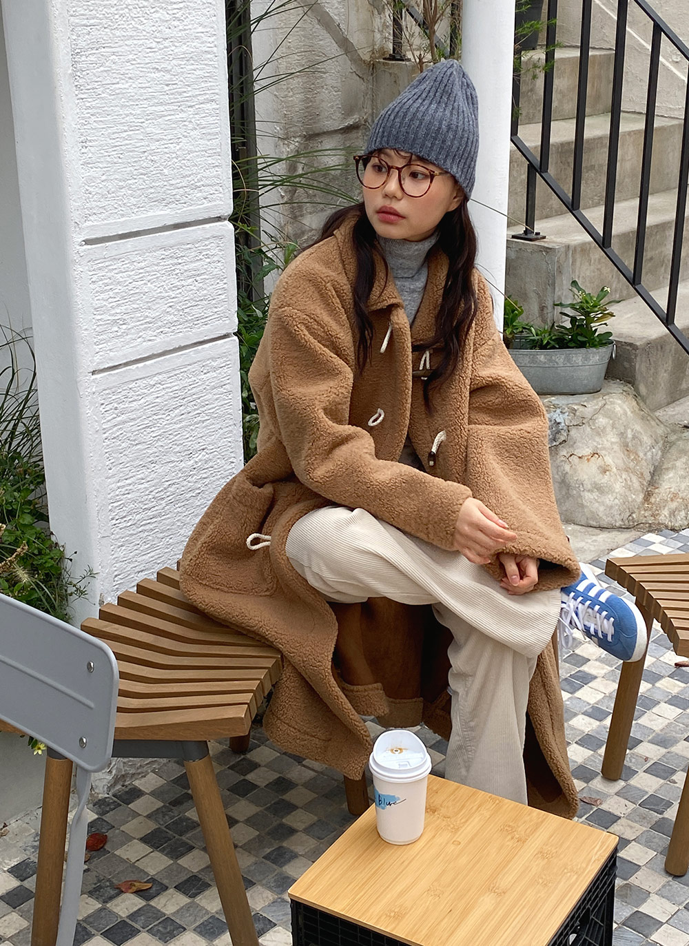 カシミヤ混タートルネックニット | 詳細画像26