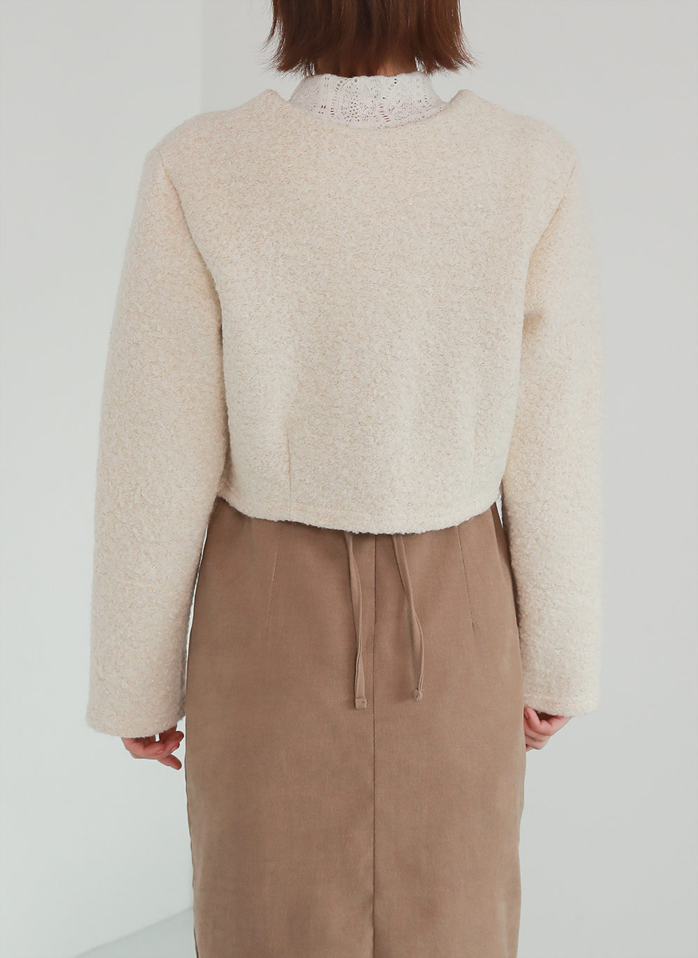 ウール混ゴールドボタンジャケット | DHOLIC | 詳細画像15