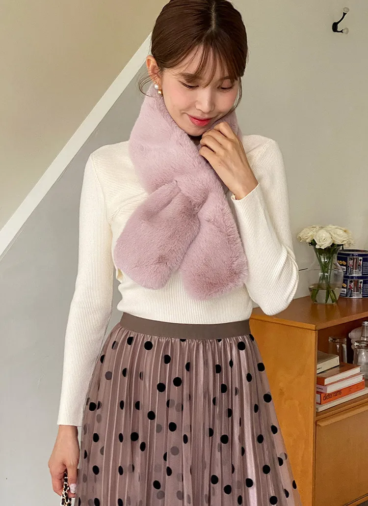 エコファークロスパッチマフラー | DHOLIC | 詳細画像1