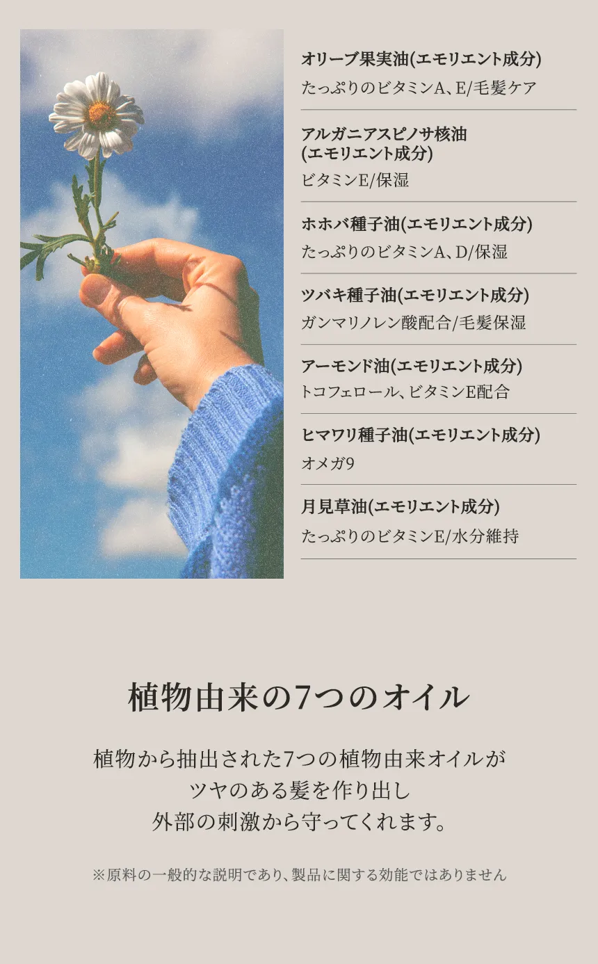 [ロジロイ] フラワーPDRNエッセンシャルヘアオイル | 詳細画像11