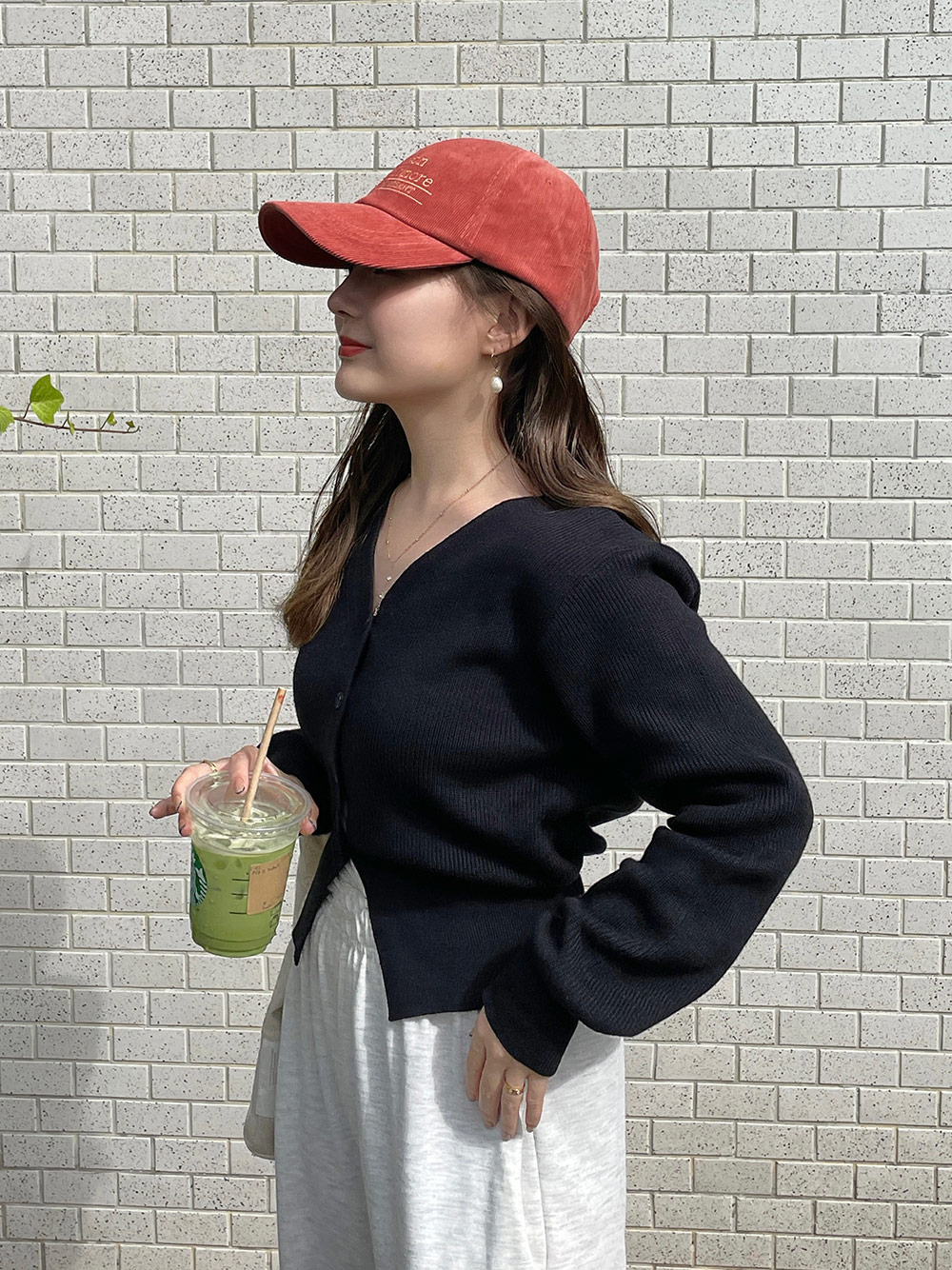 カーディガン ウエストシェイプカーディガン レディース Dream garden ニット セーター ウエストシェイプ カ-ディガン