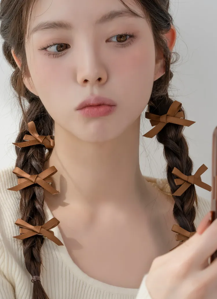ミニリボンヘアピン3SET | pinkrocket | 詳細画像1