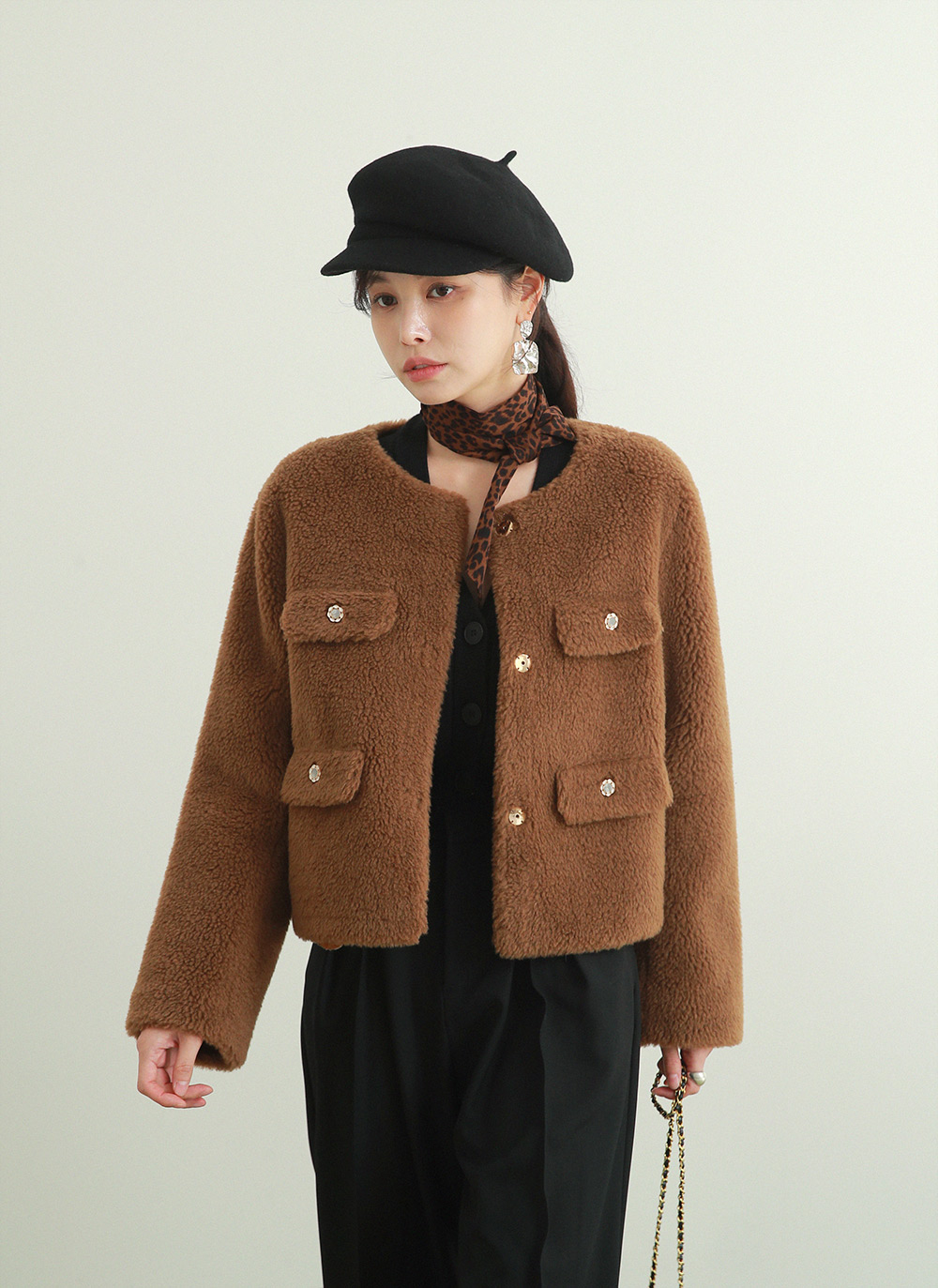 フラワーボアジャケット | レディースファッション通販 - DHOLIC