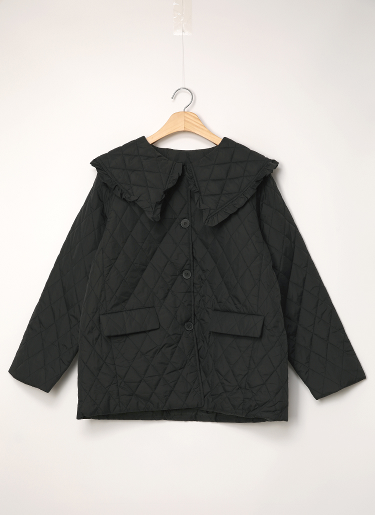 フリルセーラーキルティングジャケット | レディースファッション通販